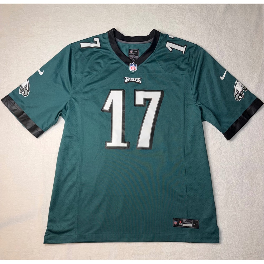 Nike Philadelphia Eagles Nakobe Dean #17 Jersey Mens XL Midnight Green NFL Game